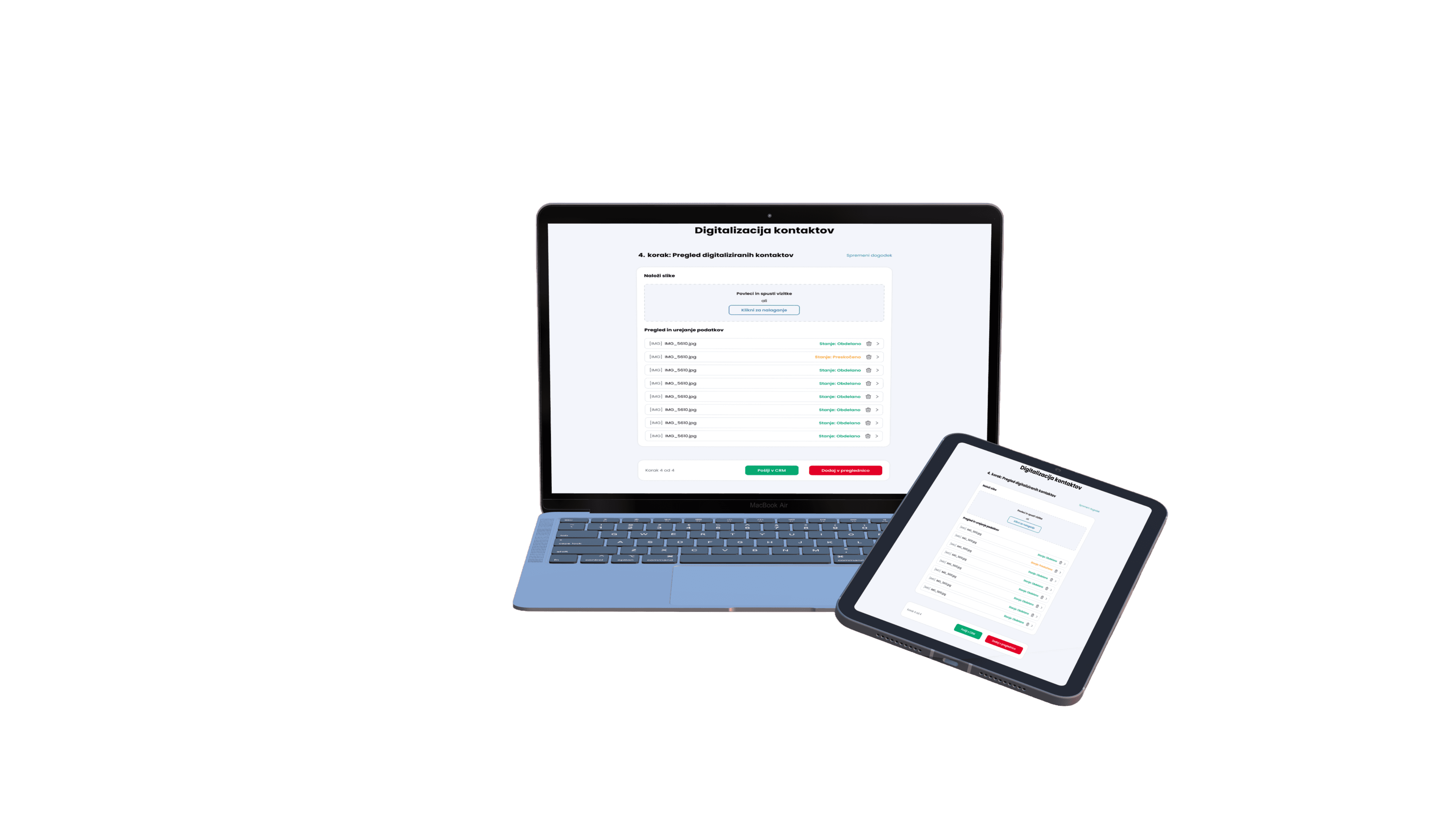 Business Card to CRM OCR